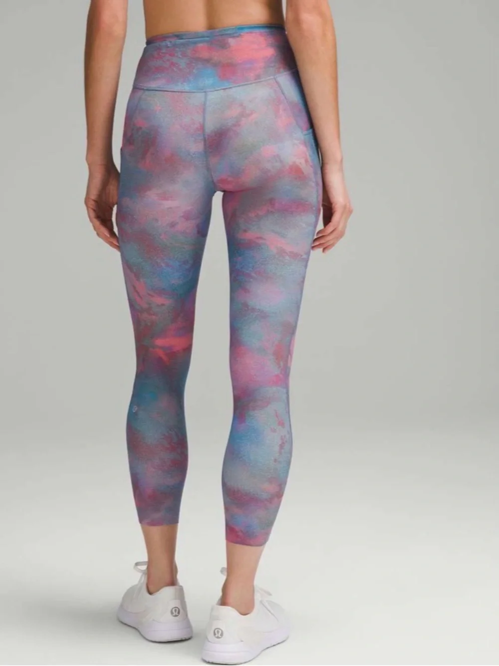 Lululemon Fast and Free High-Rise Tight 25” hazy afterglow multi